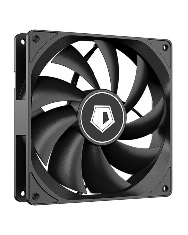 Вентилятор ID-COOLING FL-12025K 120x120x25мм (80шт./кор, 3pin, черный, 1250об/мин, супертихий)  BOX