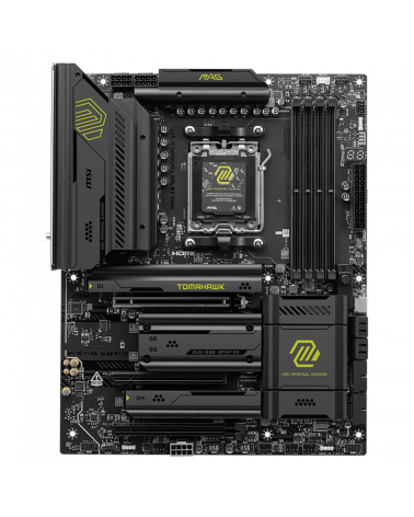 Материнская плата MSI MAG X870E TOMAHAWK WIFI X870, AM5, 4*DDR5, 3*PCIEx16, 4*M.2, 4*TypeC, 2*USB3.2Gen2, 7*USB3.2Gen1, 8*USB2.0