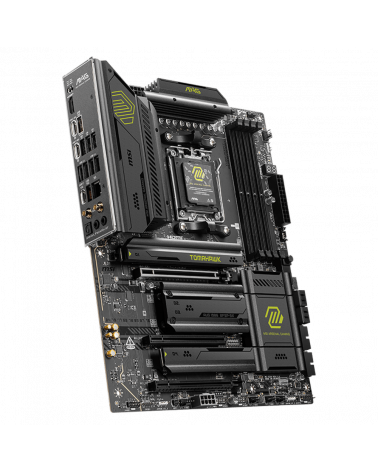 Материнская плата MSI MAG X870E TOMAHAWK WIFI X870, AM5, 4*DDR5, 3*PCIEx16, 4*M.2, 4*TypeC, 2*USB3.2Gen2, 7*USB3.2Gen1, 8*USB2.0