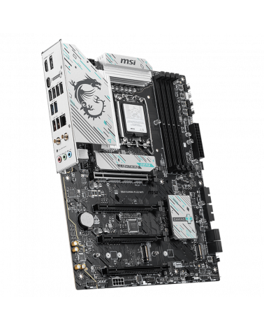 Материнская плата MSI B860 GAMING PLUS WIFI B860, LGA1851, 4*DDR5, 4*PCIEx16, 3*M.2, 1*TypeC, 2*USB3.2Gen2, 6*USB3.2Gen1, 8*USB2