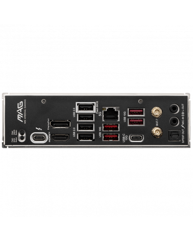 Материнская плата MSI MAG B860 TOMAHAWK WIFI B860, LGA1851, 4*DDR5, 2*PCIEx16, 1*PCIEx1, 3*M.2, 3*TypeC, 4*USB3.2Gen2, 2*USB3.2G