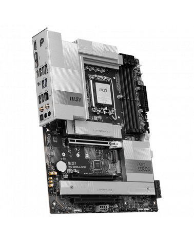 Материнская плата MSI PRO Z890-A WIFI Z890, LGA1851, 4*DDR5, 3*PCIEx16, 4*M.2, 2*TypeC, 3*USB3.2Gen2, 6*USB3.2Gen1, 4*USB2.0, 4*