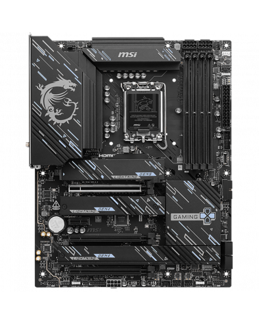 Материнская плата MSI Z890 GAMING PLUS WIFI Z890, LGA1851, 4*DDR5, 3*PCIEx16, 1*PCIEx1, 4*M.2, 2*TypeC, 1*USB3.2Gen2, 6*USB3.2Ge