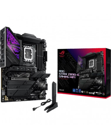 Материнская плата ASUS ROG STRIX Z890-E GAMING WIFI LGA1851 ATX 4xDDR5 2xPCIEx16 7xM.2 2xThunderbolt 2xUSB-C DP HDMI 5GLAN Wi-Fi