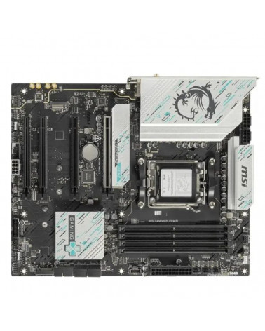 Материнская плата MSI B850 GAMING PLUS WIFI B850, AM5, 4*DDR5, 4*PCIEx16, 3*M.2, 3*TypeC, 1*USB3.2Gen2, 5*USB3.2Gen1, 8*USB2.0, 