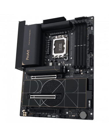 Материнская плата ASUS PROART Z890-CREATOR WIFI LGA1851 ATX 4xDDR5 3xPCIEx16 5xM.2 3хThunderbolt DP HDMI 2.5GLAN 10GLAN Wi-Fi 7