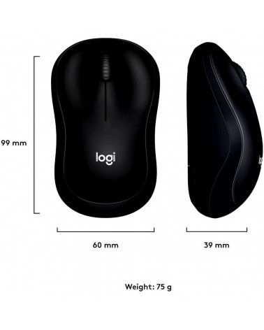Мышь беспроводная Logitech M220 Charcoal [910-004885] 