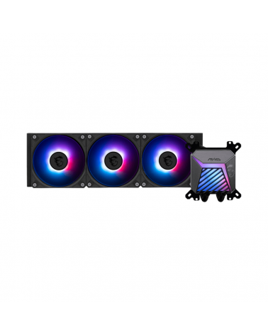 Жидкостная система охлаждения MSI MAG CORELIQUID A15 360 3 x ARGB Fan, ARGB Block 