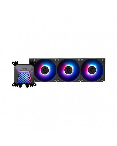 Жидкостная система охлаждения MSI MAG CORELIQUID A15 360 3 x ARGB Fan, ARGB Block 