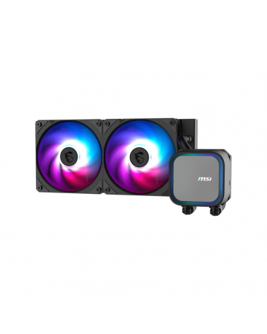 Жидкостная система охлаждения MSI MAG CORELIQUID A13 240 2x ARGB Fan, ARGB Block, 