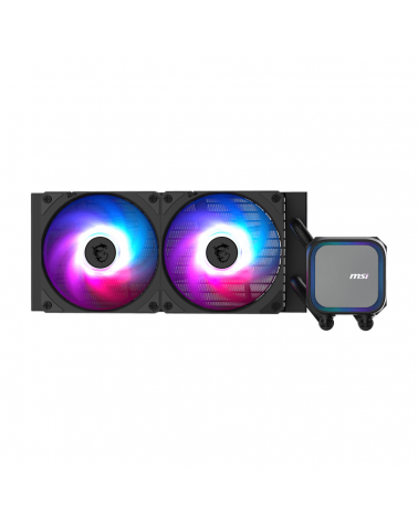 Жидкостная система охлаждения MSI MAG CORELIQUID A13 240 2x ARGB Fan, ARGB Block, 