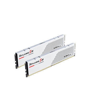 Модуль памяти DDR5 G.SKILL RIPJAWS S5 32GB (2x16GB) 5200MHz CL40 (40-40-40-83) 1.1V / F5-5200J4040A16GX2-RS5W / White