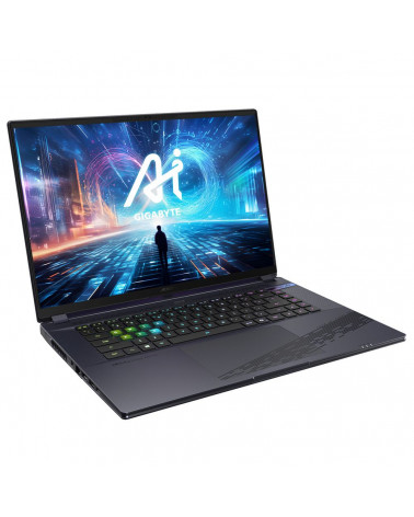 Ноутбук AORUS 16X ASG Intel Core i7-14650HX 16Gb/SSD1Tb/RTX 4070 8Gb/16"/IPS/QHD+/165Hz/Win11/Grey (ASG-53KZC54SH)