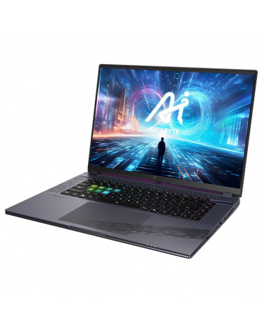 Ноутбук AORUS 16X ASG Intel Core i7-14650HX 16Gb/SSD1Tb/RTX 4070 8Gb/16"/IPS/QHD+/165Hz/Win11/Grey (ASG-53KZC54SH)