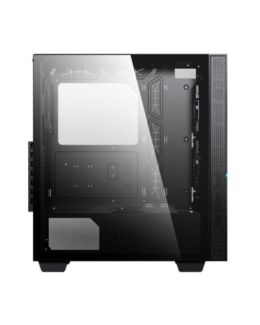 Bad Pac Корпус для ПК MSI  MPG SEKIRA 100R Mid-Tower, E-ATX, 2xUSB 3.0, 1xUSB-C, 4x120mm ARGB Fan,Tempered Glass Window (727505)
