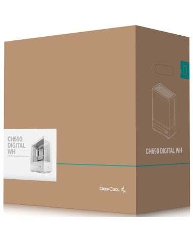 Корпус для ПК Deepcool CH690 DIGITAL WH