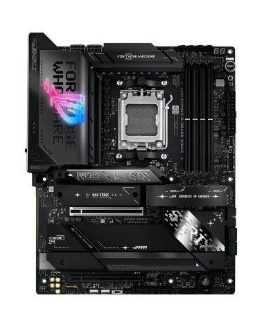 Материнская плата ASUS ROG STRIX X870E-E GAMING WIFI AM5 ATX 4xDDR5 2xPCIEx16 5xM.2 2xUSB-C HDMI 5GLAN Wi-Fi 7