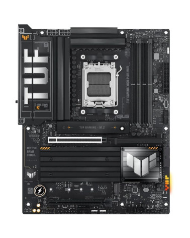 Материнская плата ASUS TUF GAMING X870-PLUS WIFI AM5 ATX 4xDDR5 2xPCIEx16 4xM.2 2xUSB-C HDMI 2.5GLAN Wi-Fi 7