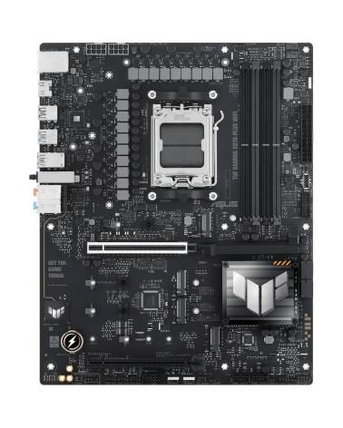 Материнская плата ASUS TUF GAMING X870-PLUS WIFI AM5 ATX 4xDDR5 2xPCIEx16 4xM.2 2xUSB-C HDMI 2.5GLAN Wi-Fi 7