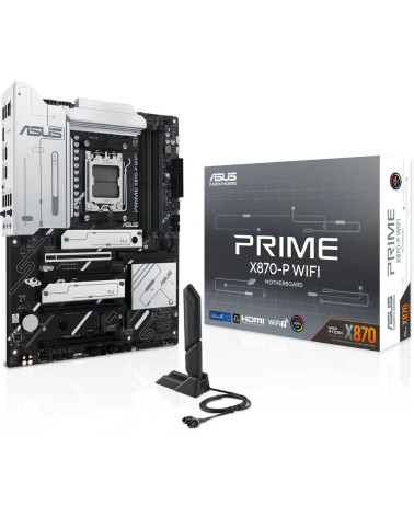 Материнская плата ASUS PRIME X870-P WIFI AM5 ATX 4xDDR5 4xPCIEx16 4xM.2 2xUSB-C HDMI 2.5GLAN Wi-Fi 7