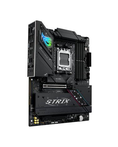 Материнская плата ASUS ROG STRIX B850-F GAMING WIFI AM5 ATX 4xDDR5 2xPCIEx16 4xM.2 2хUSB-C DP HDMI 2.5GLAN Wi-Fi 7