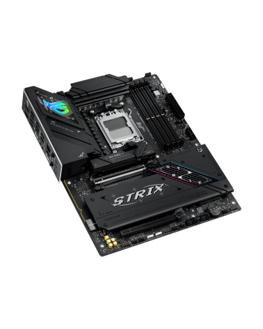 Материнская плата ASUS ROG STRIX B850-F GAMING WIFI AM5 ATX 4xDDR5 2xPCIEx16 4xM.2 2хUSB-C DP HDMI 2.5GLAN Wi-Fi 7