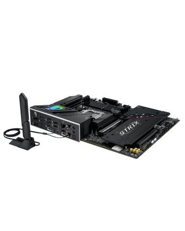 Материнская плата ASUS ROG STRIX B850-F GAMING WIFI AM5 ATX 4xDDR5 2xPCIEx16 4xM.2 2хUSB-C DP HDMI 2.5GLAN Wi-Fi 7