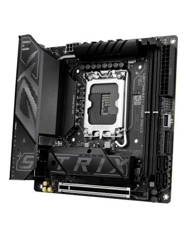 Материнская плата ASUS ROG STRIX B860-I GAMING WIFI LGA1851 mini-ITX 2xDDR5 PCIEx16 2xM.2 Thunderbolt USB-C DP HDMI 2.5GLAN Wi-F
