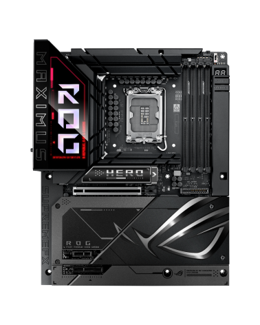 Материнская плата ASUS ROG MAXIMUS Z890 HERO BTF LGA1851 ATX 4хDDR5 PCIEx16 PCIEx4 PCIEx1 6xM.2 2xThunderbolt USB-C HDMI 2.5GLAN