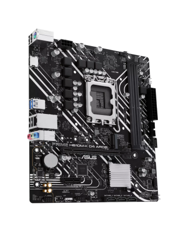 Материнская плата ASUS PRIME H610M-K D4 ARGB LGA1700 mATX 2xDDR4 PCIEx16 PCIEx1 M.2 HDMI GLAN