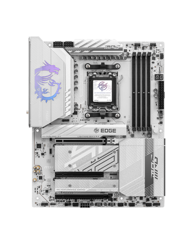 Материнская плата MSI MPG B850 EDGE TI WIFI B850, AM5, 4*DDR5, 3*PCIEx16, 4*M.2, 3*TypeC, 2*USB3.2Gen2, 1*USB3.2Gen1, 4*USB2.0, 