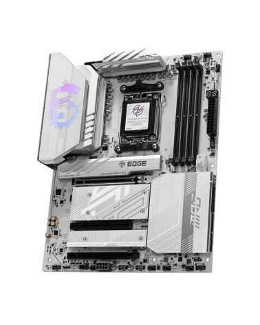 Материнская плата MSI MPG B850 EDGE TI WIFI B850, AM5, 4*DDR5, 3*PCIEx16, 4*M.2, 3*TypeC, 2*USB3.2Gen2, 1*USB3.2Gen1, 4*USB2.0, 