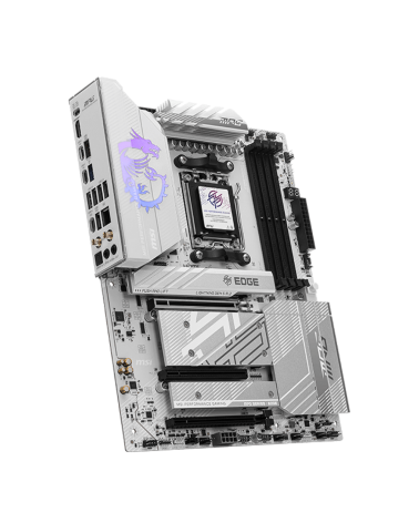 Материнская плата MSI MPG B850 EDGE TI WIFI B850, AM5, 4*DDR5, 3*PCIEx16, 4*M.2, 3*TypeC, 2*USB3.2Gen2, 1*USB3.2Gen1, 4*USB2.0, 