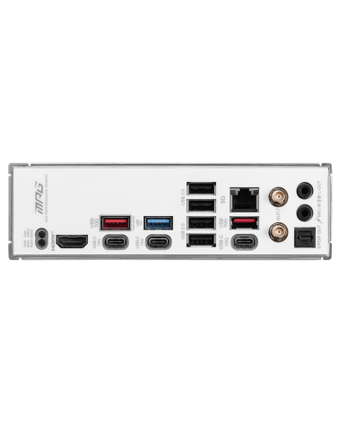 Материнская плата MSI MPG B850 EDGE TI WIFI B850, AM5, 4*DDR5, 3*PCIEx16, 4*M.2, 3*TypeC, 2*USB3.2Gen2, 1*USB3.2Gen1, 4*USB2.0, 
