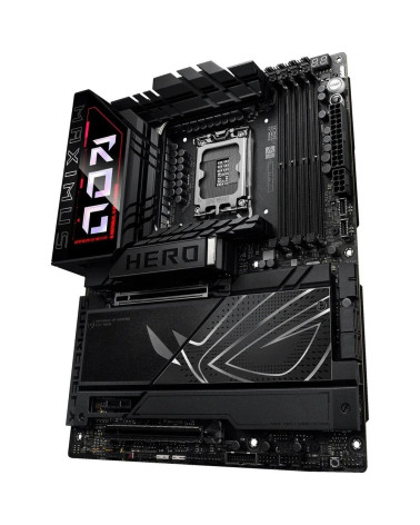 Материнская плата ASUS ROG MAXIMUS Z890 HERO LGA1851 ATX 4xDDR5 2xPCIEx16 PCIEx1 6xM.2 2xThunderbolt USB-C HDMI 2.5GLAN 5GLAN Wi