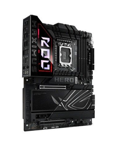Материнская плата ASUS ROG MAXIMUS Z890 HERO LGA1851 ATX 4xDDR5 2xPCIEx16 PCIEx1 6xM.2 2xThunderbolt USB-C HDMI 2.5GLAN 5GLAN Wi
