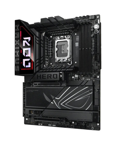 Материнская плата ASUS ROG MAXIMUS Z890 HERO LGA1851 ATX 4xDDR5 2xPCIEx16 PCIEx1 6xM.2 2xThunderbolt USB-C HDMI 2.5GLAN 5GLAN Wi