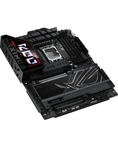 Материнская плата ASUS ROG MAXIMUS Z890 HERO LGA1851 ATX 4xDDR5 2xPCIEx16 PCIEx1 6xM.2 2xThunderbolt USB-C HDMI 2.5GLAN 5GLAN Wi