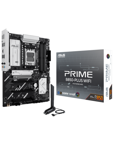 Материнская плата ASUS PRIME B850-PLUS WIFI AM5 ATX 4xDDR5 4xPCIEx16 3xM.2 USB-C DP HDMI 2.5GLAN WIFI 6E