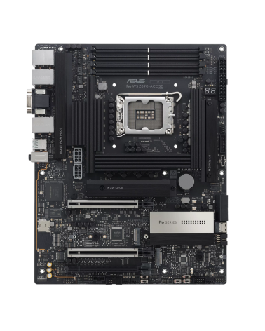 Материнская плата ASUS PRO WS Z890-ACE SE LGA1851 ATX 4хDDR5 3xPCIEx16 4xM.2 Thunderbolt USB-C HDMI 2.5GLAN 10GLAN