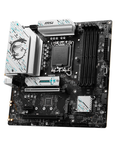 Материнская плата MSI B760M GAMING PLUS WIFI DDR4 B760, LGA1700, 4*DDR4, 5*PCIEx16, 2*M.2, 2*TypeC, 2*USB3.2Gen2, 2*USB3.2Gen1, 