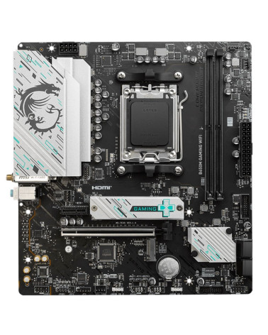 Материнская плата MSI B650M GAMING WIFI B650, AM5, 2*DDR5, 1*PCIEx16, 1*PCIEx1, 2*M.2, 1*TypeC, 7*USB3.2Gen1, 6*USB2.0, 4*SATA3.