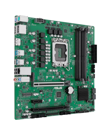 Материнская плата ASUS PRO Q870M-C-CSM LGA1851 mATX 4хDDR5 2хPCIEx16 PCIEx1 2xM.2 USB-C DP HDMI GLAN