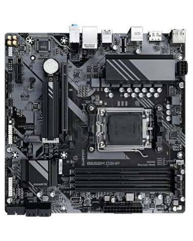 Материнская плата Gigabyte OEM B650M D3HP, Socket AM5, AMD B650, 4xDDR5-5200, HDMI+DP+DP, 1xPCI-Ex16, 1xPCI-Ex1, 4xSATA3(RAID 0/
