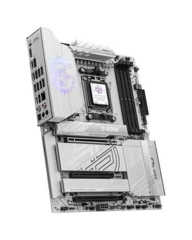 Материнская плата MSI MPG X870E EDGE TI WIFI X870E, AM5, 4*DDR5, 3*PCIEx16, 4*M.2, 3*TypeC, 5*USB3.2Gen2, 4*USB3.2Gen1, 4*USB2.0