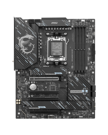 Материнская плата MSI X870 GAMING PLUS WIFI X870, AM5, 4*DDR5, 4*PCIEx16, 3*M.2, 2*TypeC, 2*USB3.2Gen2, 4*USB3.2Gen1, 8*USB2.0, 