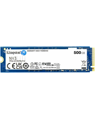 Твердотельный накопитель SSD Kingston SSD Kingston PCIe 4.0 x4 500GB SNV3S/500G NV3 M.2 2280