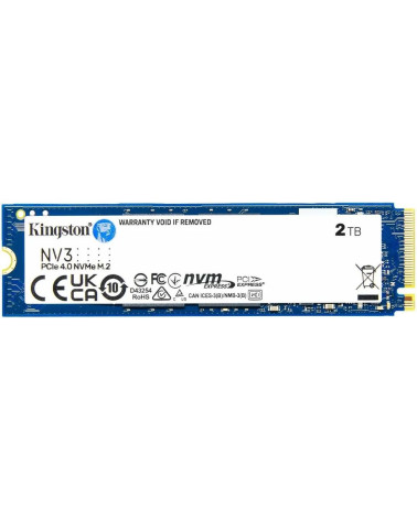 Твердотельный накопитель SSD Kingston PCIe 4.0 x4 2TB SNV3S/2000G NV3 M.2 2280