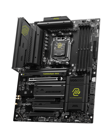 Материнская плата MSI MAG B850 TOMAHAWK MAX WIFI B850, AM5, 4*DDR5, 3*PCIEx16, 4*M.2, 4*TypeC, 2*USB3.2Gen2, 5*USB3.2Gen1, 8*USB