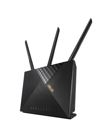 Маршрутизатор ASUS 4G-AX56 LTE WiFi 6 4x1G 1201+574Mbps 5GHz/2.4GHz 5 (869225) (90IG06G0-MO3110)